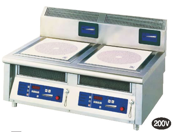 電磁調理器2連卓上タイプ MIR－1033TA【代引き不可】 - 厨房機器専門店 安吉