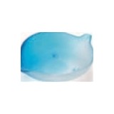 アクリルこのは鉢(大)淡雪吹ブルー